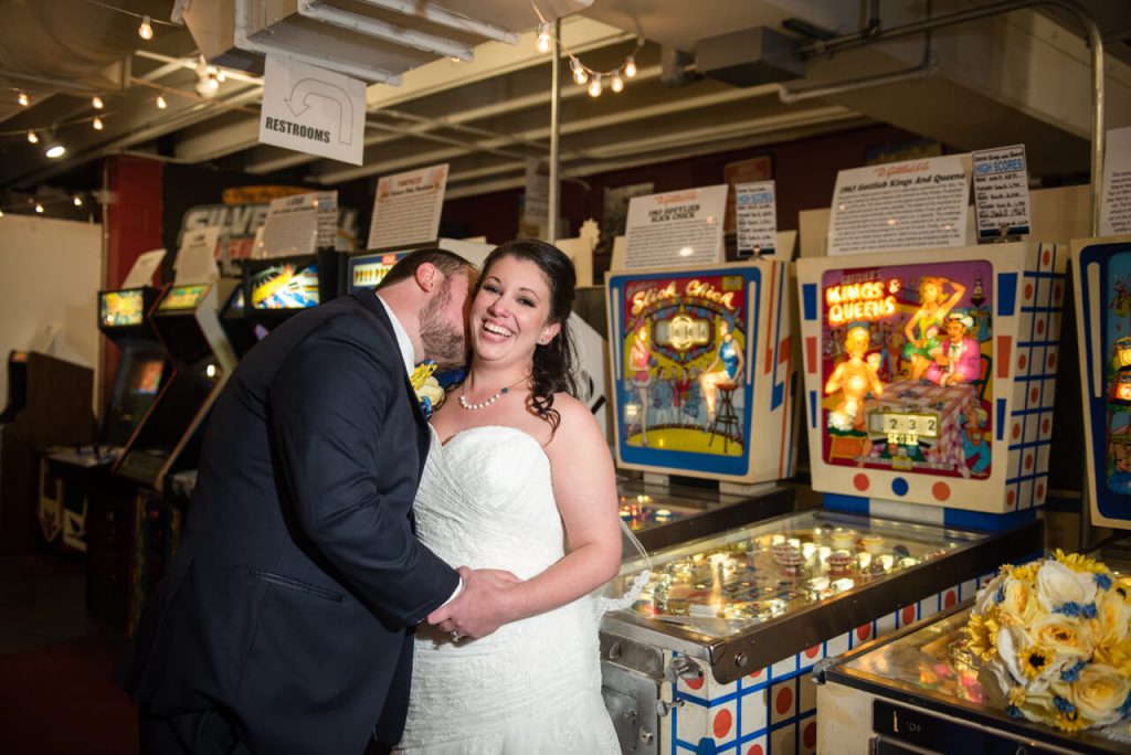 Weddings at Silverball Museum, Asbury Park, NJ