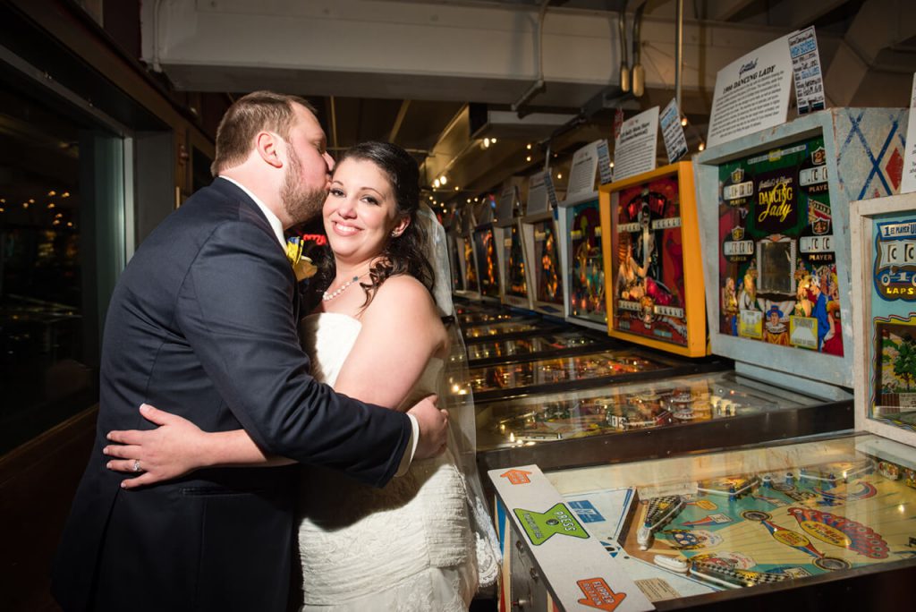 Weddings at Silverball Museum, Asbury Park, NJ