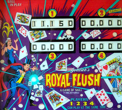 Royal Flush - Silverball Retro Arcade - Asbury Park