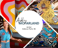 Ashley McFarland - Collage of murals Asbury Park